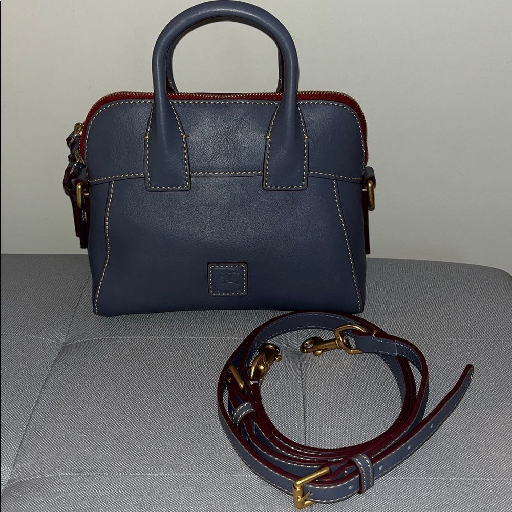 Dooney & Bourke Florentine Cameron Crossbody Satchel “ Like New” - Picture 2 of 11